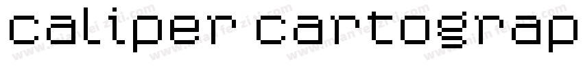 Caliper Cartographic字体转换